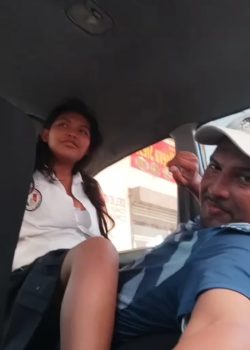 Colegiala recogida por su tio 7