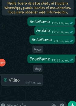 Aporte de mi novia para la banda 5