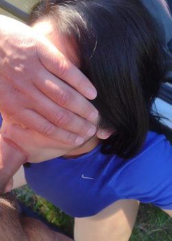 Día de campo y nos encontramos una putita desconocida 2